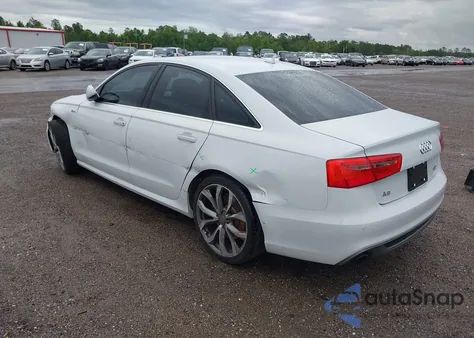 2013 Audi A6 3.0T Premium z USA, uszkodzony, nr VIN WAUHGAFC2DN153202